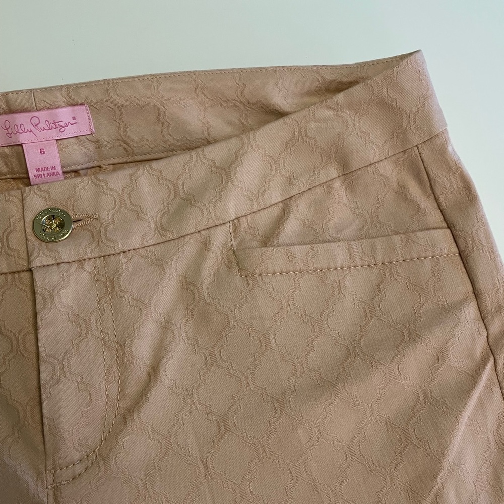 Lilly Pulitzer Pink Twill pants
